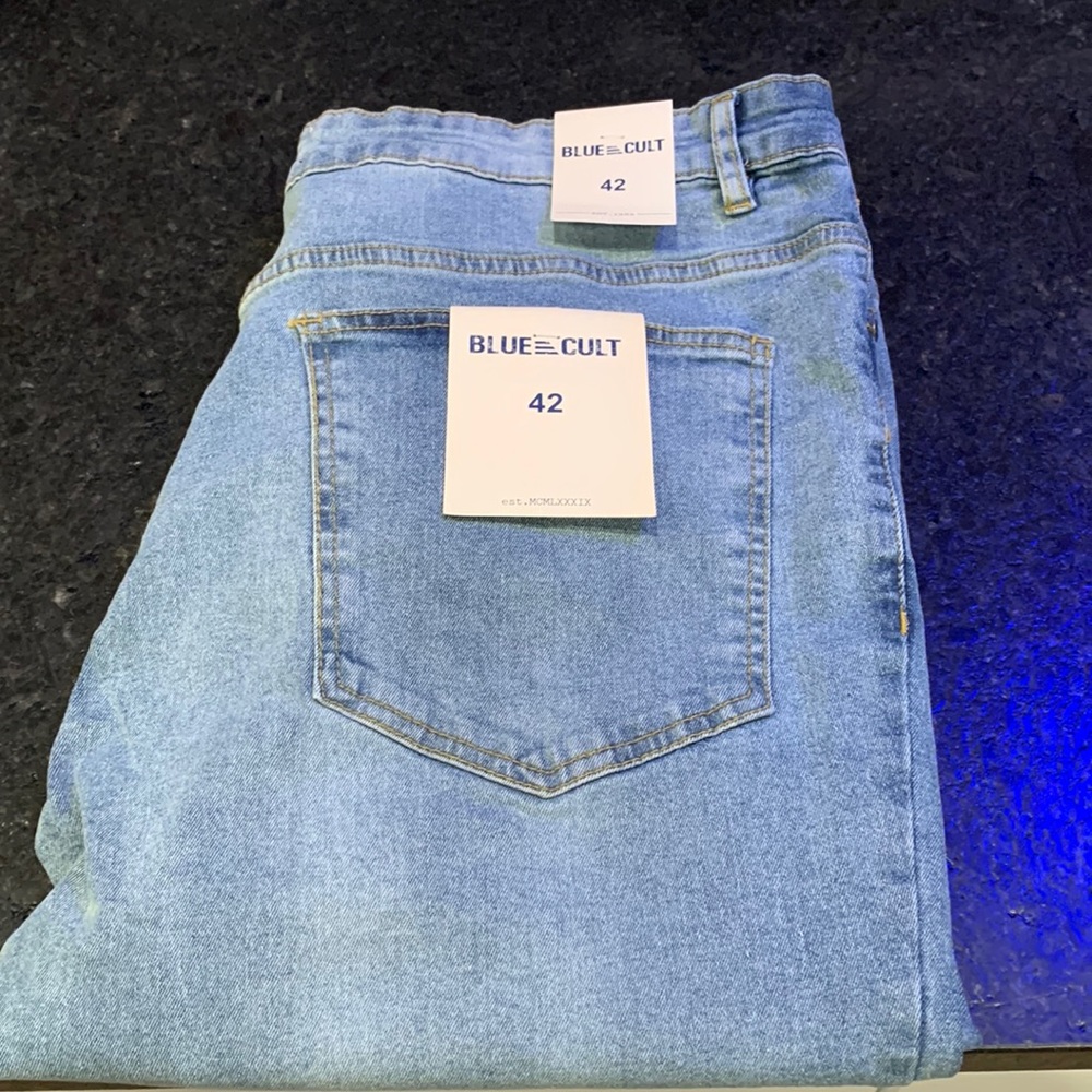 Brand new Blue Cult jeans on 42x32